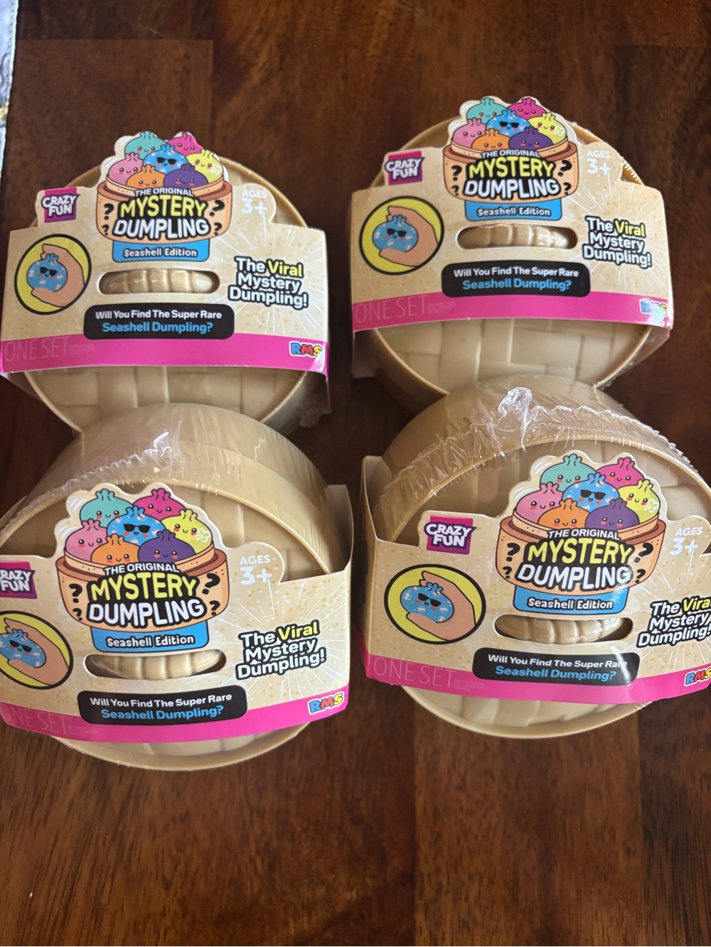 ONLY 4 LEFT! Mystery Dumpling Seashell Edition Squishy Toys